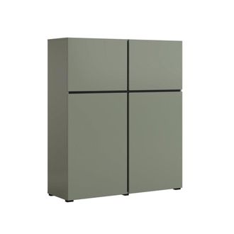 Petits Meubles Buf&eacute; 4 puertas paneles laminados verde
