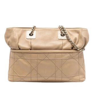 Dior Pre-owned Shoulder Bags, female, Brown, Size: ONE SIZE Pre-owned Granville Tote