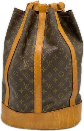 Louis Vuitton Brown Monogram Monogram Leather Shoulder Bag (Pre-Owned)