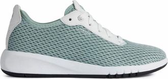 Geox Sneakers - Dames - Sneakers - Groen - 36 EU - Leer - Schoenen