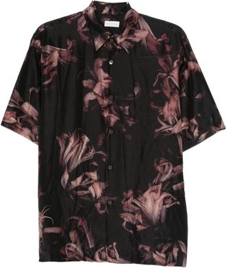 Dries Van Noten Clasen Overhemd met Korte Mouwen - Heren - Korte mouwen Overhemden - Veelkleurig - M - Overhemden