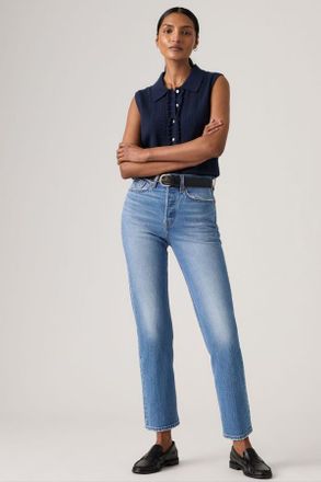 Levi's Wedgie Straight Jeans - Donna - 23X26 - Blu / Dance Around