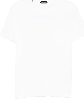 Tom Ford T-shirt met ronde hals - Wit