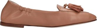 Fabi Schoenen, Dames, Bruin, 38 EU, Leer, Leren Ballerinas