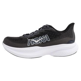Hoka One One Mens Mach 6 Running Shoes - Black/White