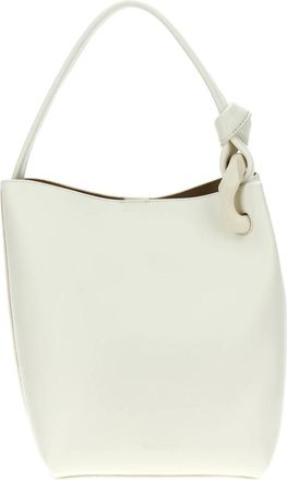 J.W.Anderson Dames, Tassen, Wit, Maat: ONE Size Leer