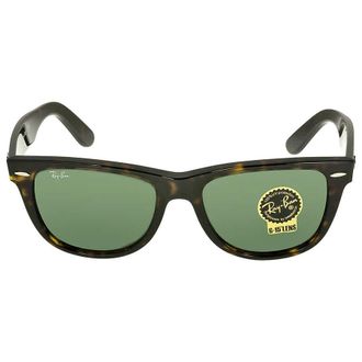 Ray-Ban Original Wayfarer Classic G-15 Green Square Unisex Sunglasses RB2140 902 54