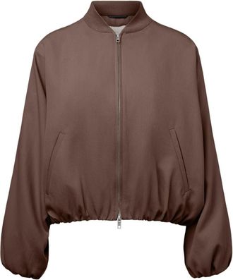 Drykorn Sowley 10 Jas - Dames - Bomber jackets - Bruin - L - Polyester - Jassen