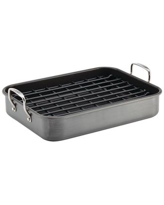 Rachael Ray Hard-Anodized Nonstick Bakeware 16Inch Roaster