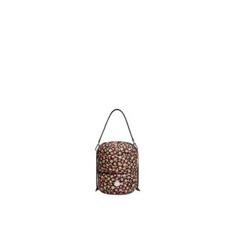 Moncler Moncler Caradoc Floral Bucket Bag, Women, Black, Size: One Size