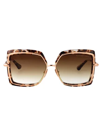 Dita Eyewear Butterfly Sunglasses Dts503 58 02 Cmt Rgd