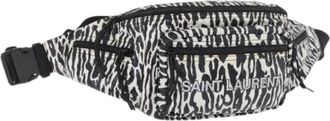 Saint Laurent Pre-owned Belt Bags, female, Multicolor, Size: ONE SIZE Pre-owned Nylon Body Bag