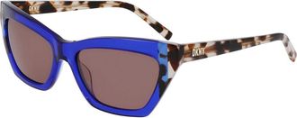 DKNY DK547S 425 Womens Sunglasses Blue Size 55