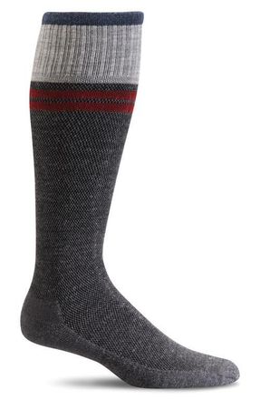 Sockwell Sportster Compression Socks in Charcoal at Nordstrom, Size Xx-Large