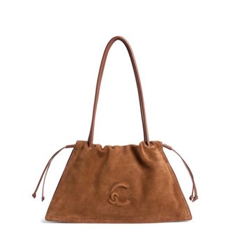 Coccinelle Shoulder Bags, female, Brown, Size: ONE SIZE Dulse Medium Bucket Bag