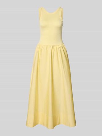 Polo Ralph Lauren Fit and Flare Freizeitkleid aus Viskose-Mix in GELB, Gr&ouml;&szlig;e XL