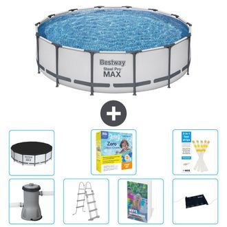 Bestway Piscina Bestway Steel Pro Max Redonda - 427x122 Cm - 8-piezas S582