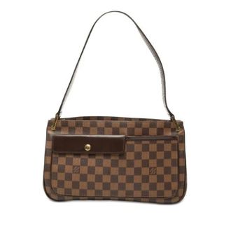 Louis Vuitton Pre-owned Aubagne Schoudertas - Dames - Pre-owned - Bruin - Maat: ONE Size Leer