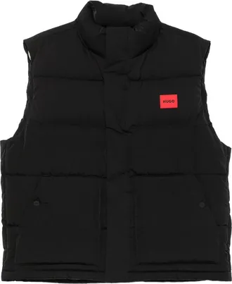 HUGO BOSS Quilted Logo-patch Gilet