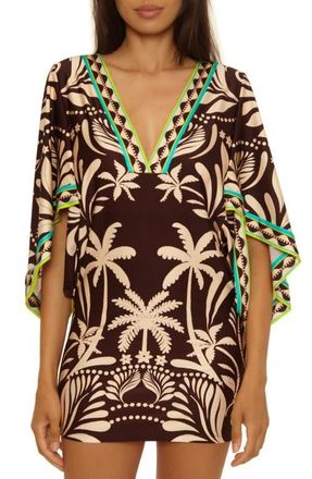 Trina Turk Syros Cover-Up Tunic in Multi at Nordstrom, Size X-Large