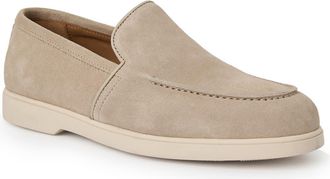 Bruno Magli Etna Suede Loafer in Beige Suede at Nordstrom Rack, Size 7.5