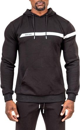 Maceoo Marthyr Logo Hoodie in Black at Nordstrom, Size Xx-Large