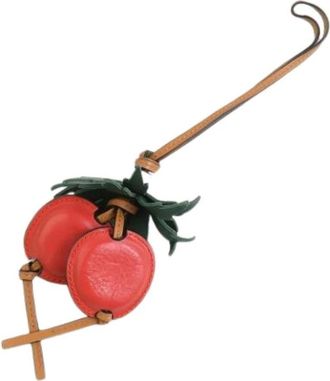 Loewe Pre-owned Accessories, unisex, Orange, Size: ONE SIZE Pre-owned Handbag Charm