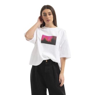 Tom Wood Dames, Tops, Wit, Maat: XS Katoen