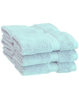 Superior Solid 6Pc Absorbent Face Egyptian Cotton Towel Set