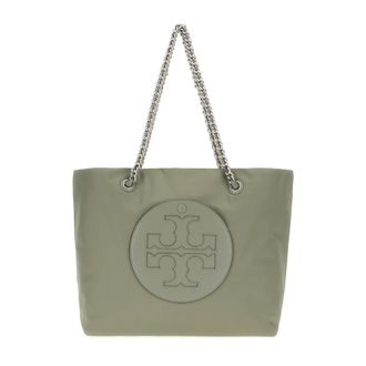 Tory Burch Tory Burch, Tote Bags, female, Gray, Size: ONE SIZE Ella Tote Bag