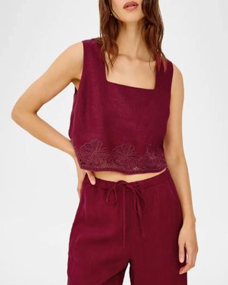 Rails Akira Top In Berry Hibiscus