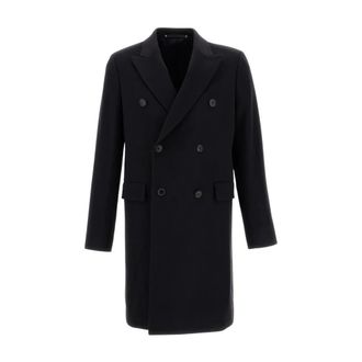 Paul Smith Cappotto Lungo Doppio Petto - - Coats - Uomo - Nero - XL