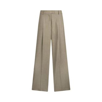Liu Jo Palazzo Broek - Dames - Broeken - Beige - Maat: XL Viscose