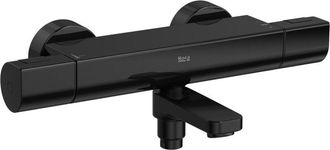 Roca Roca - A5a1e2ecn0 T-1000 Grifo Termost&aacute;tico Exterior Para Ba&ntilde;o-ducha Negro Titanio - Ref: A5a1e2ecn0