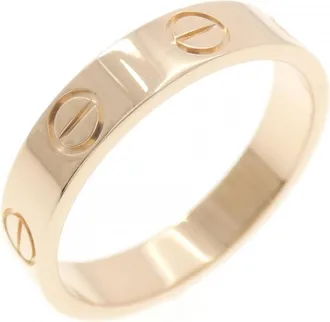 Cartier Pink Gold (18K) Band Ring (Pre-Owned)