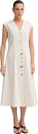 Joseph Ribkoff Dames, Jurken, Beige, Maat: S Viscose