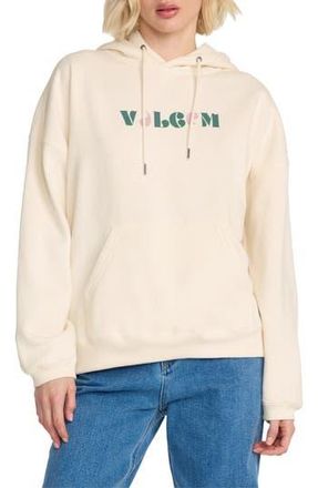Volcom Stone Art Up Graphic Hoodie in Bone at Nordstrom Rack, Size X-Large