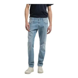 Replay Slim-fit Jeans, male, Blue, Size: W29 Anbass Slim-fit Jeans