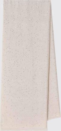 Brunello Cucinelli Stola Brunello Cucinelli in cashmere e seta con paillettes ricamate