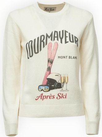 MC2 Saint Barth New Queen Print Courmayeur Cashmere Sweater