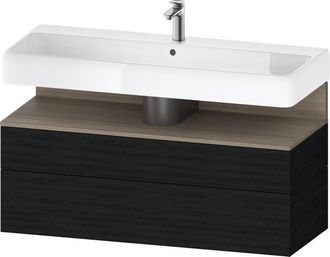 Duravit Duravit Qatego Mueble Bajo Lavabo, 1 Extra&iacute;ble Y 1 Caj&oacute;n