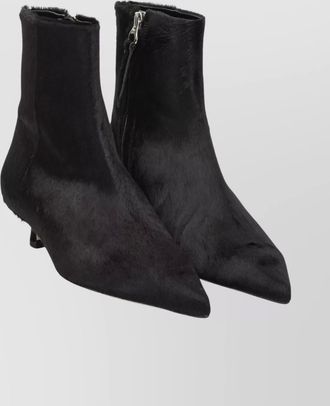 Aeyde stylish ankle length kitten heel boots
