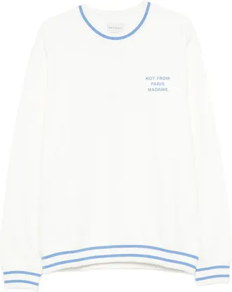 Dr&ocirc;le de Monsieur Sport Slogan Sweatshirt