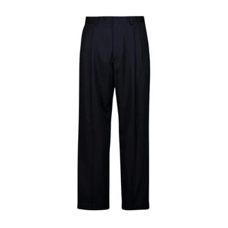 Valentino Garavani Broeken, Heren, Blauw, L, Katoen, Katoenen Gabardine Chino Broek