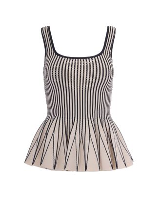 Elisabetta Franchi Black Butter Tricot Top