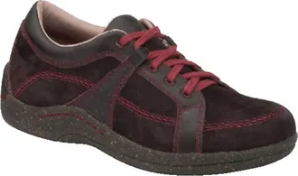 Drew Womens Geneva Casual Shoes - Medium In Espresso Leather/nubuck