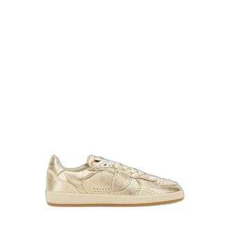 Philippe Model Pgal Sneakers - Dames - Schoenen - Bruin - Maat: 39 EU Katoen