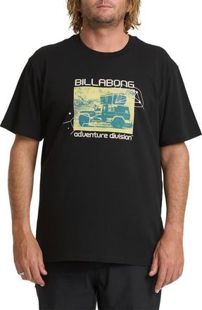 Billabong Stacked Adventure Division Graphic T-Shirt in Black at Nordstrom, Size Xx-Large