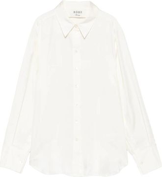 R&oacute;he Silk Long-sleeve Shirt