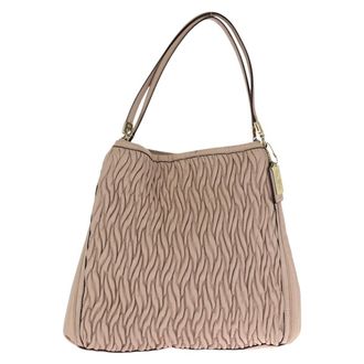 Coach Madison Geyssard Twist Leather shoulder tote bag